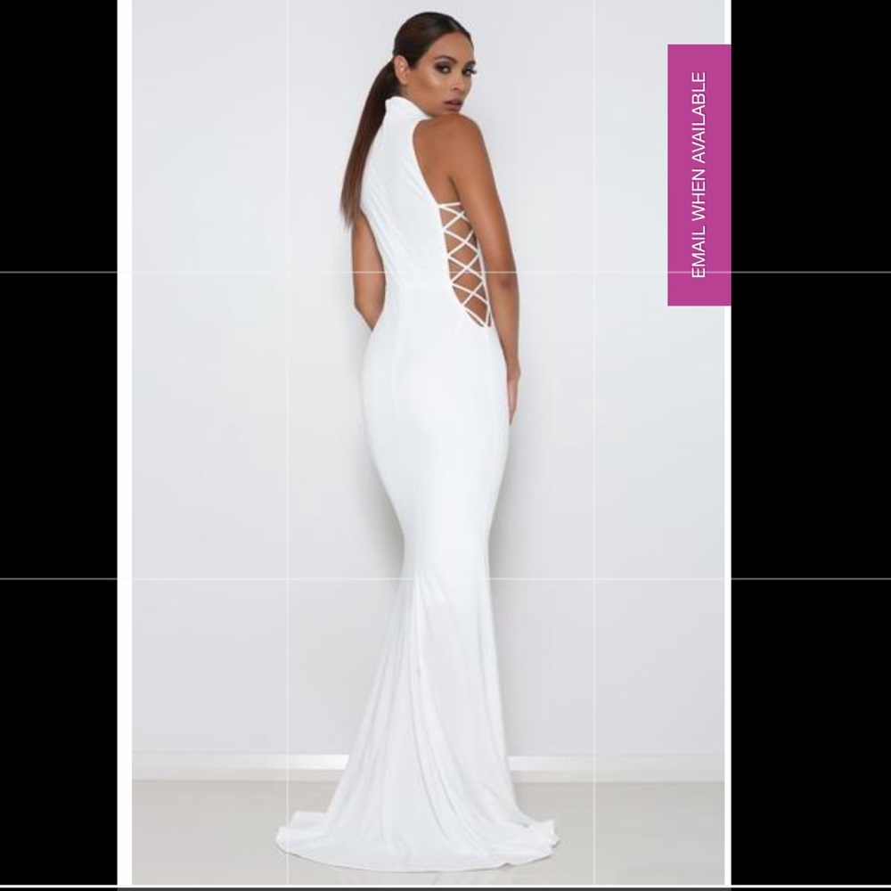 White Kenya Gown